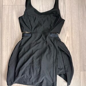Black outdoor voices exercise Dress